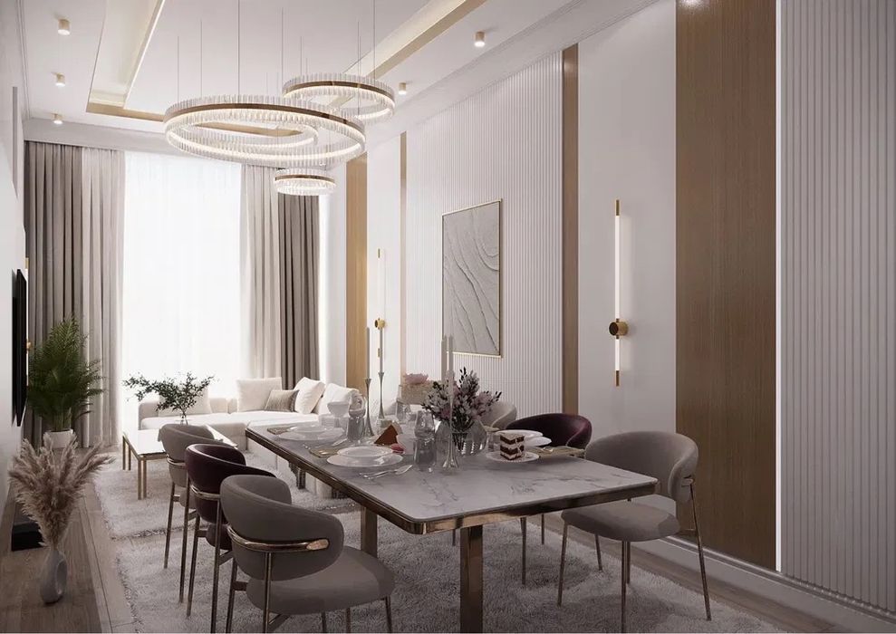 Срочно продаётся 3/37/51/67 м2 квартира в Nest One с видом на Hilton