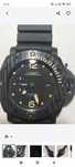 Ceas Bărbătesc Automatic LUMINOR Submersibile Panerai Carbotech