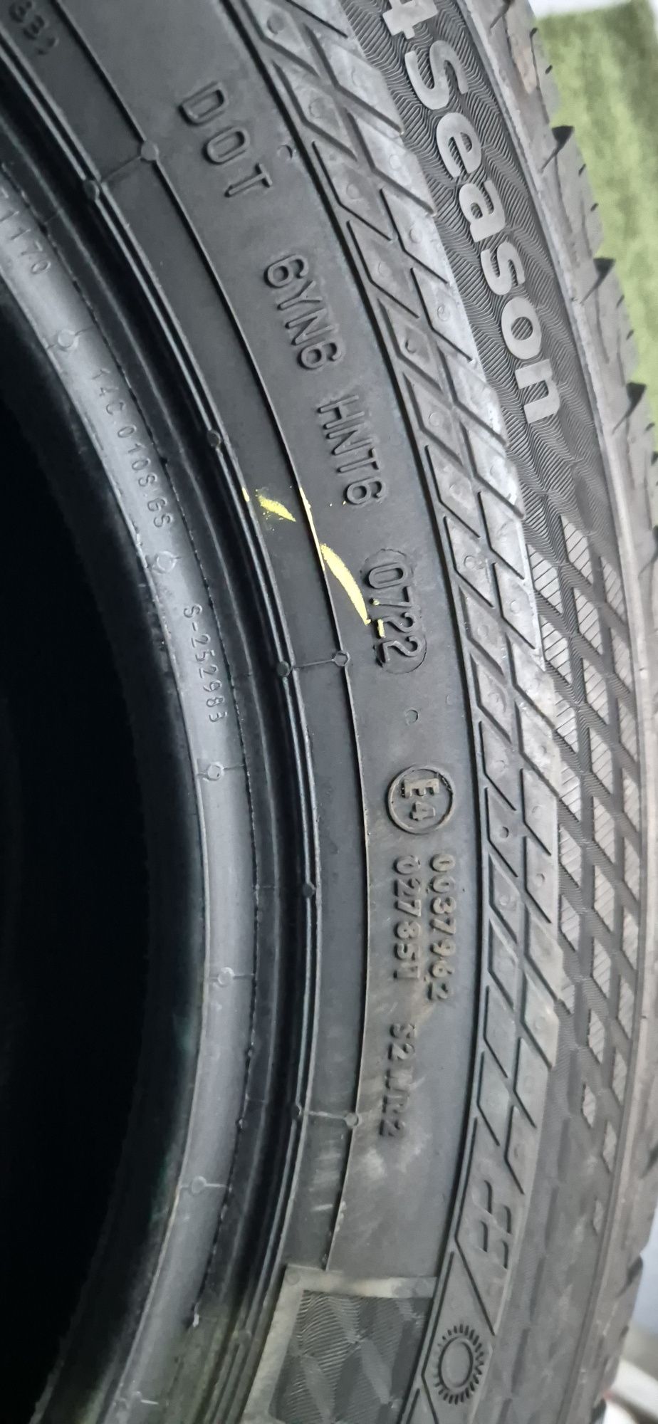 195 75 16c  3xContinental 1xGoodyear