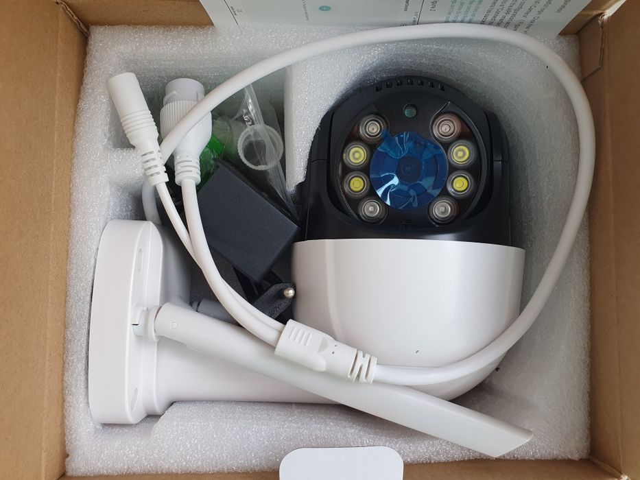 5mp Camera IP supraveghere (2592x1944p) exterior wifi PTZ icsee