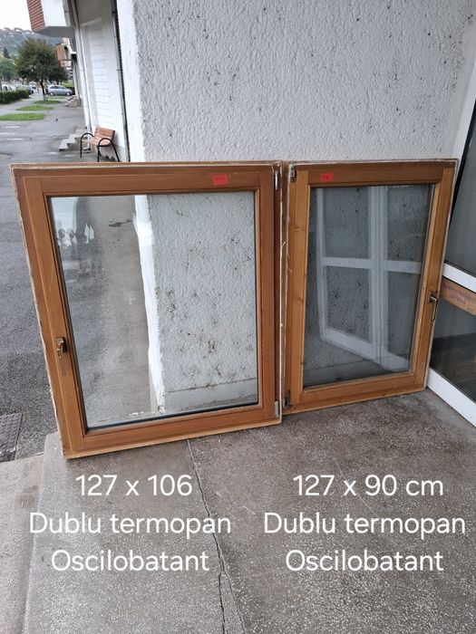 Geamuri termopan 1 canat dublu termopan lemn
