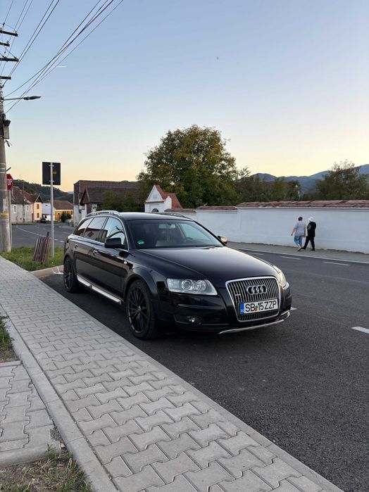 Audi A6 C6 Allroad – cutie manuală, interior Alcantara
