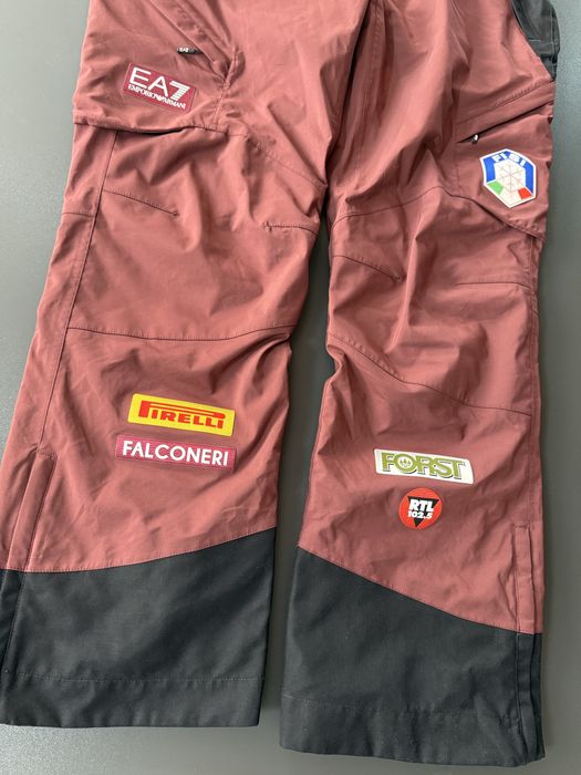 Pantaloni Ski/Snowboard Armani EA7 Italia Team Noi Marime XL