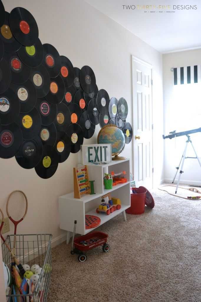 Disc / discuri de vinil pentru decor / decoratiuni