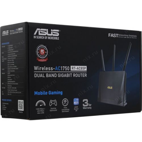 Router Gaming Asus AC65P, AC1750, protectie anti flood, DDOS, hacking