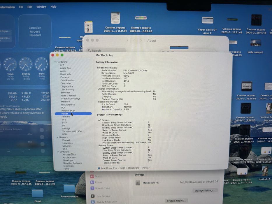 Macbook Pro 16” 2022 M1 Max 10 core / 1Tb SSD / 32Gb RAM / 32 core GPU
