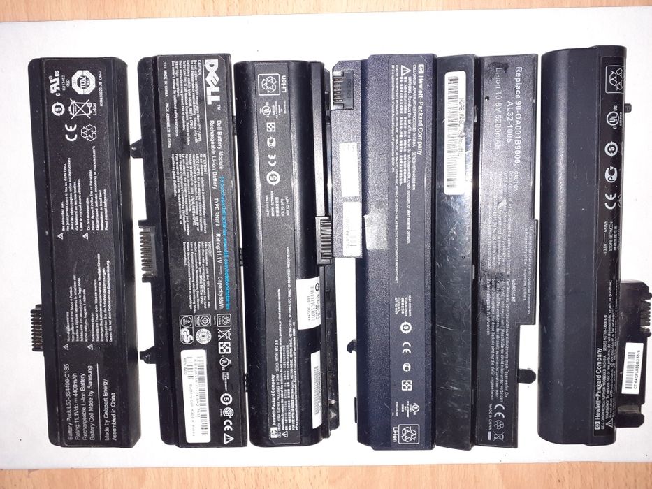 Lot 10 baterii laptop