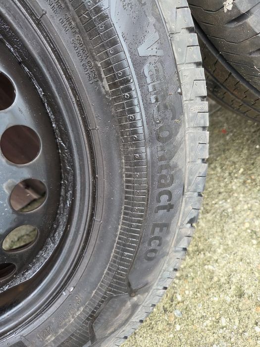 Roti Vw T5 215.65.16 C 5x120 Continental dot 2021 impecabile