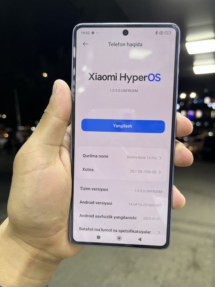 Redmi not13 pro 8/256 gb