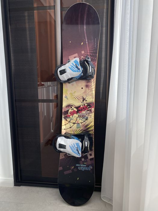 Placa snowboard Cygnus 160 cm + legaturi