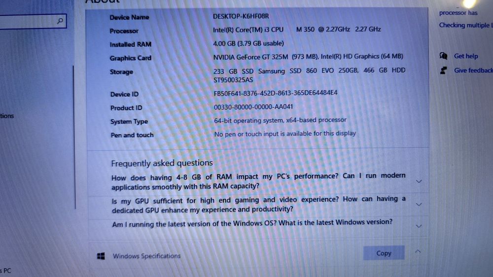 Лаптоп ASUS N61J