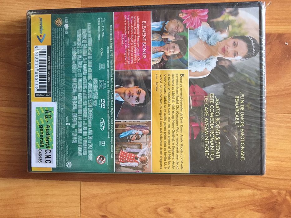 Dvd Crazy Rich Asians sigilat,subtitrare ro