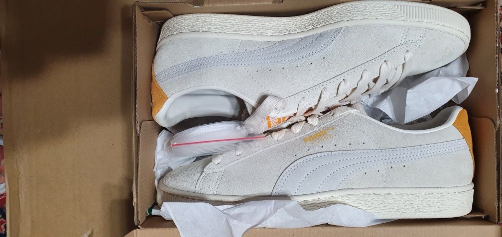 Puma Suede Cream Tonal Off White Exclusive