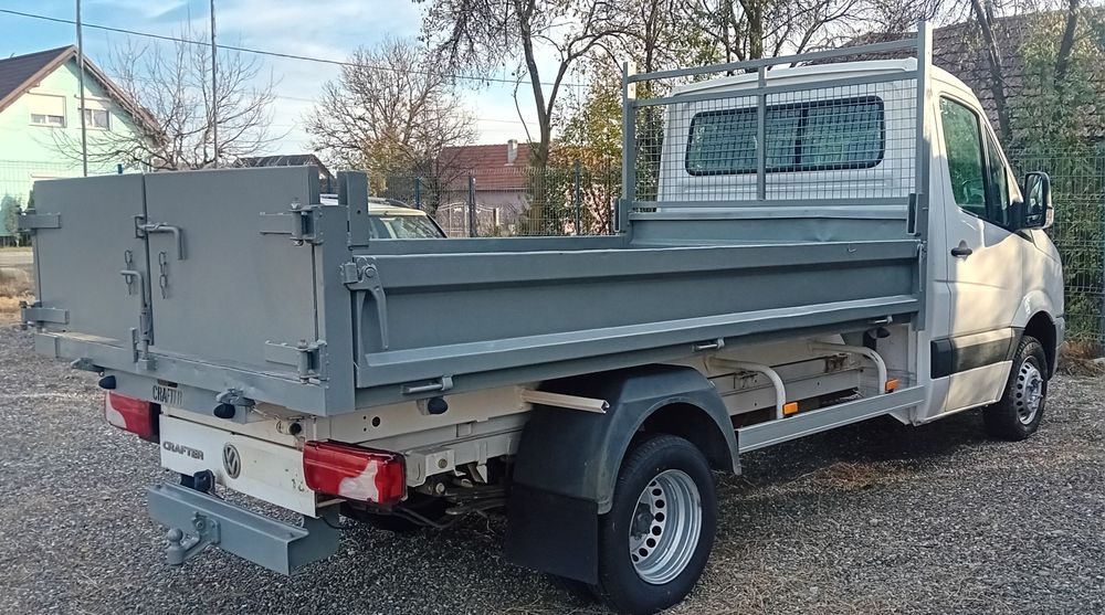 Vw Crafter  Bascula / Basculabil fab 2016 axa dubla clima 143000 km !