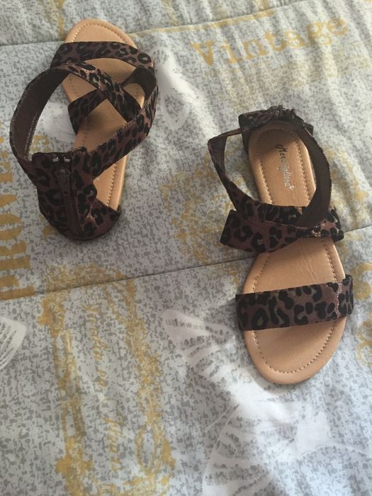 Sandale leopard noi