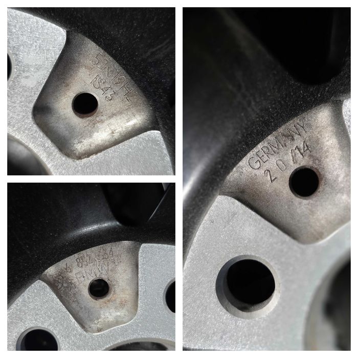 Roti Jante + Anvelope NOI IARNA - 155/70/19 - OEM BMW I3 NOI 5x112 !