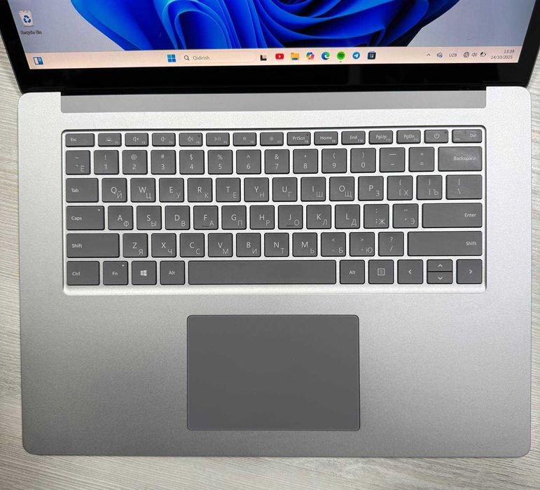 Surface Laptop 3 silver 15" 2,5 K IPS сенсор I7-1065G7 16GB/256GB nvme