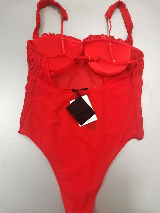 Ново боди с драперия ZARA, L