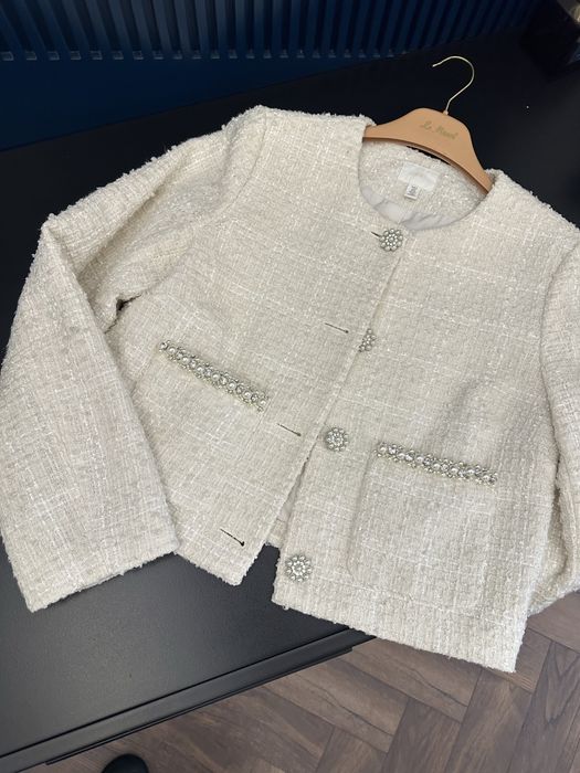 Твидовый жакет HM