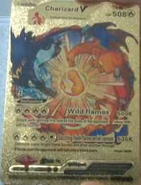 Original Pokemon Charizar V Card