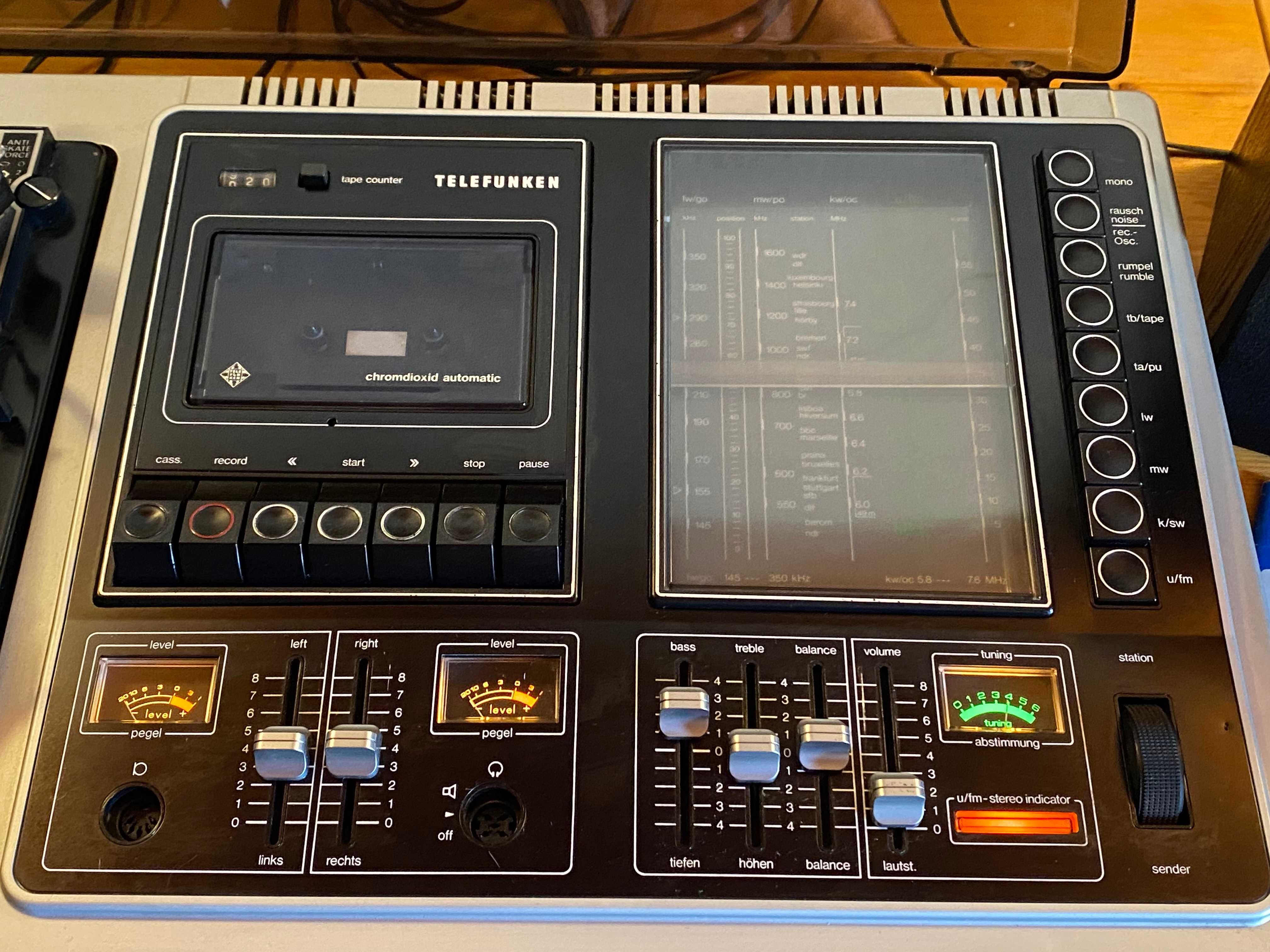 Винтидж - TELEFUNKEN MUSIC CENTER 3021 - 1976г.