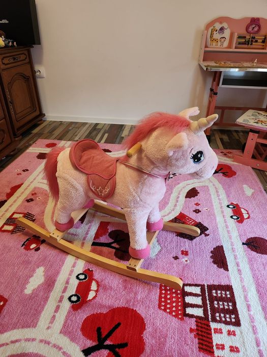 Balansoar unicorn pentru copii