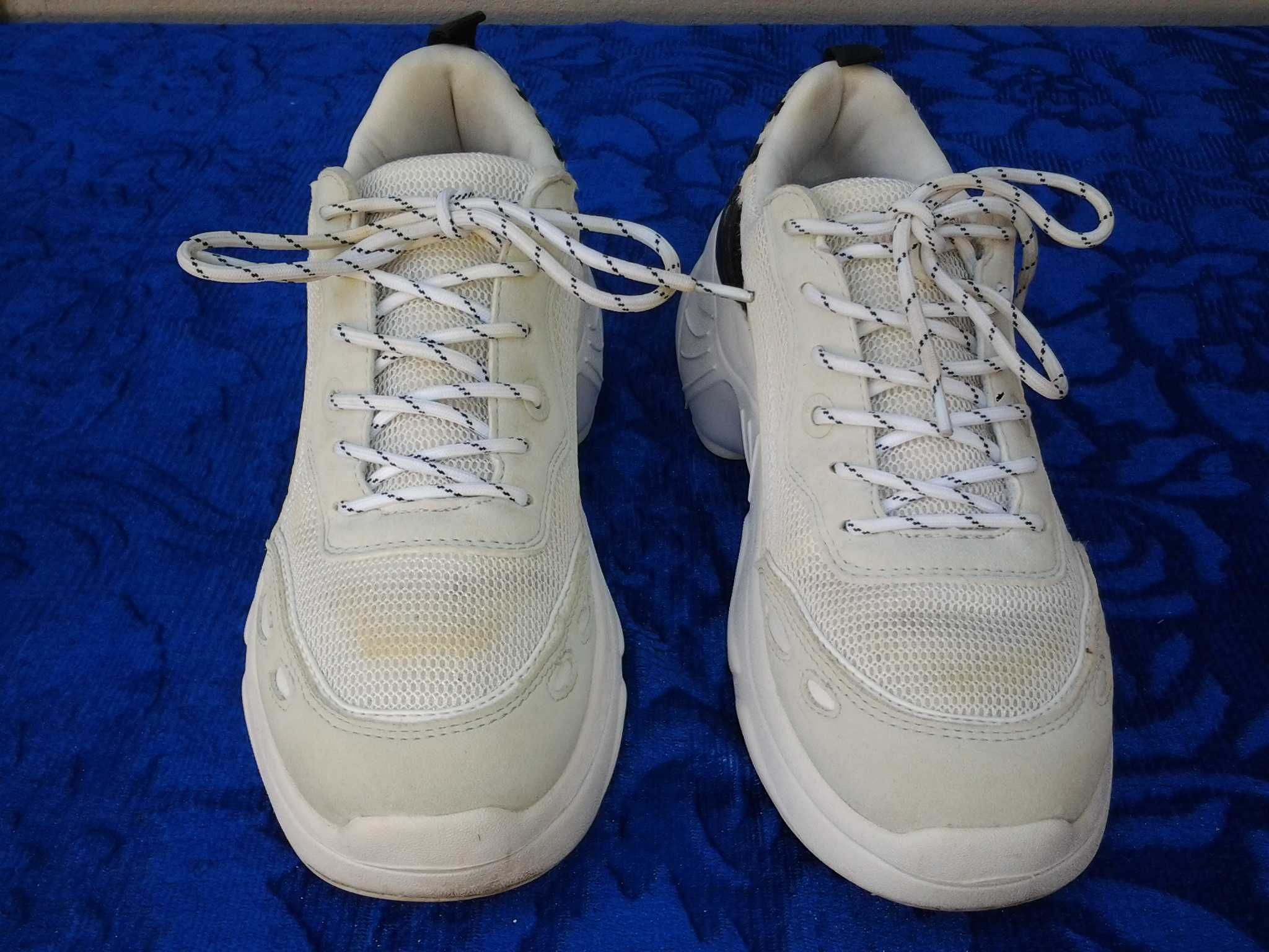 White Pull & Bear | pantofi sport | mar. 39 | 25 cm