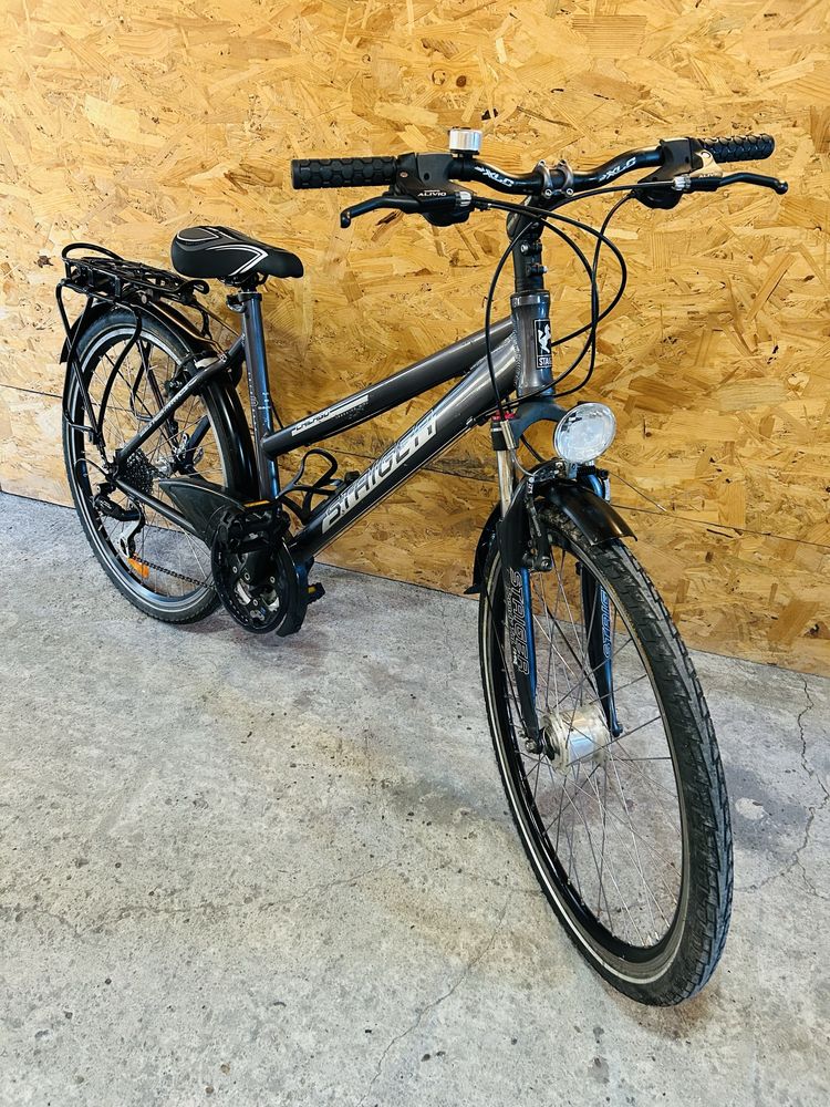 26цола Staiger алуминиев дамски градски велосипед колело[24ck-Shimano]