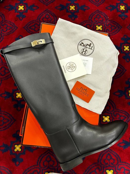 Женские демисезонные сапоги Hermes