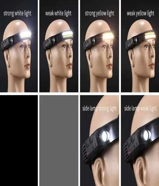 Челник №4060-2 индукционен COB LED челник с вградена батерия, USB