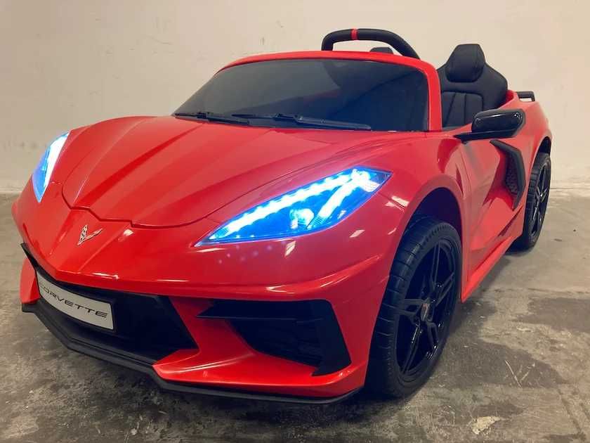 Лицензирана Акумулаторна Кола  Corvette C8, 12V7Ah, Дистанционно