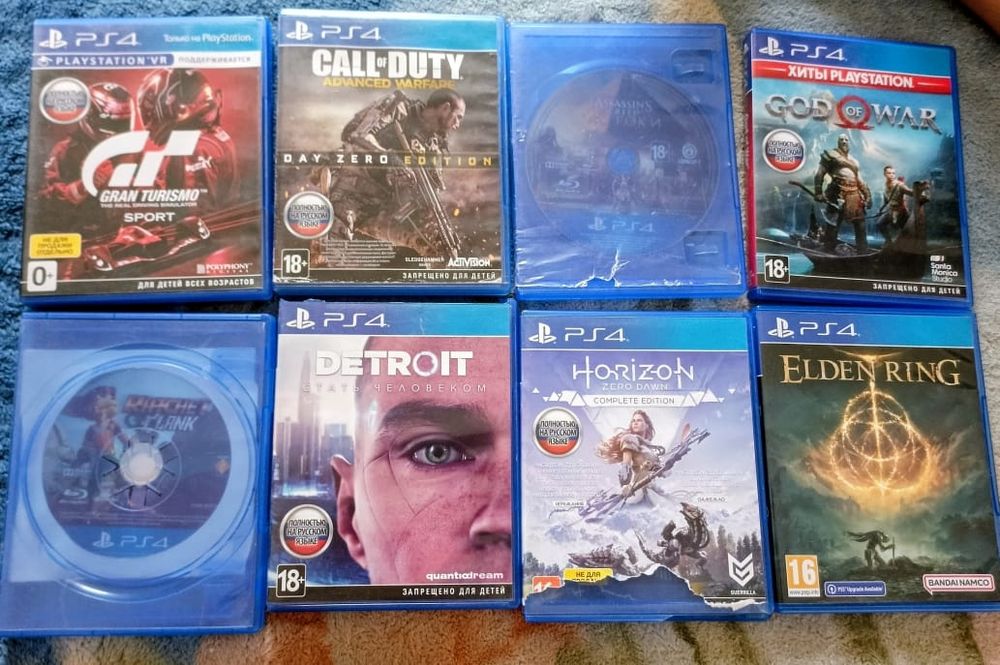 Игры ps4 в хорошем состоянии