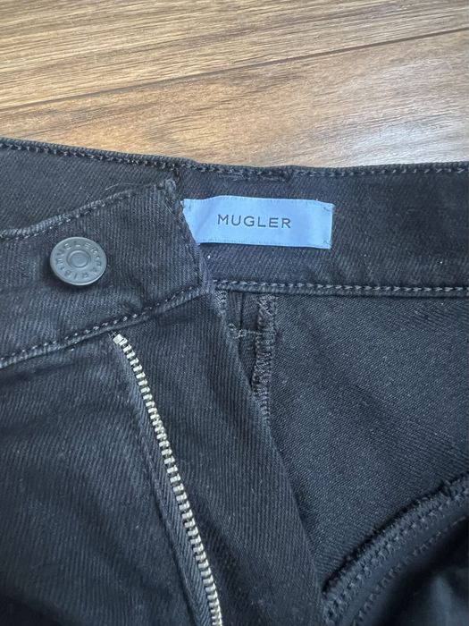 Mugler spiral jeans