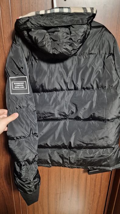Geaca barbati burberry groasa de iarna cadoul perfect