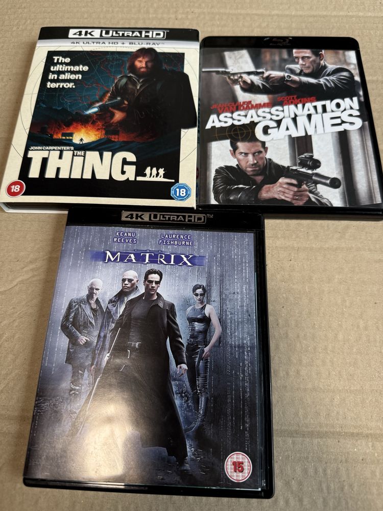 Продавам филми на Blu-Ray 4k топ заглавия