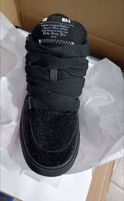 Amiri MA-1 Black Cu Cristale