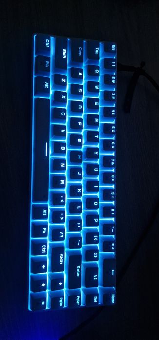 Клавиатура механическая, мышка g102 и коврик в подарок