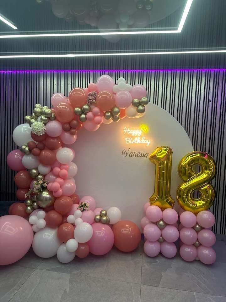 Decor majorat baloane