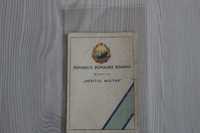 Brevet Ordinul “Meritul Militar” - 1959 - Republica Populara Romania