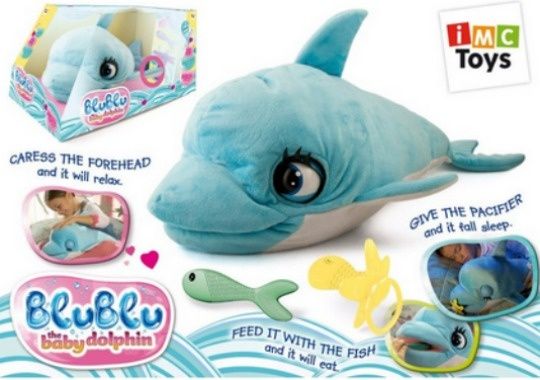 Club Petz Blu Blu говорещ плюшен делфин