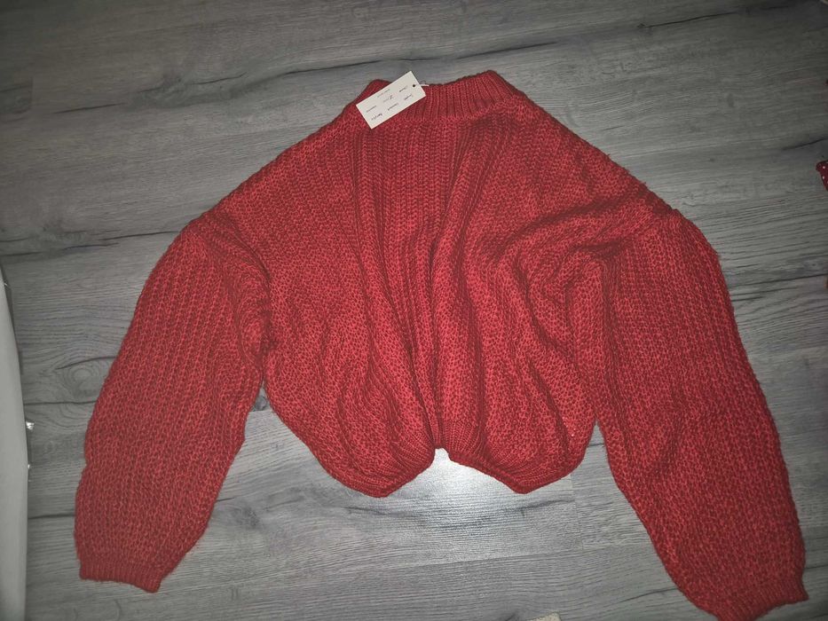 Pulover dama S oversized nou