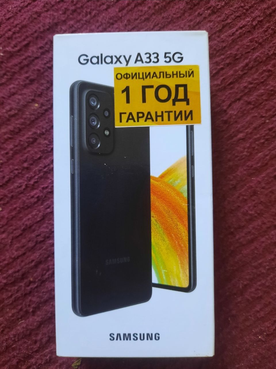 Samsung a33 5g 6/128gb xotirasi