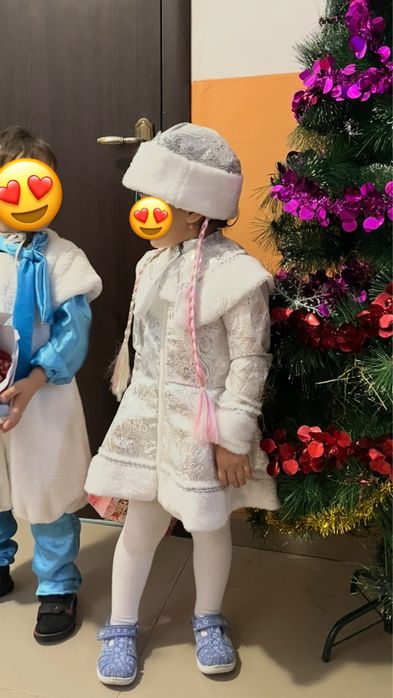 Детский костюм Снегурочки