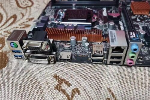 Дънна платка ASRock H110M-DGS + Intel core i3 6100 + 8GB DDR4 + охлади