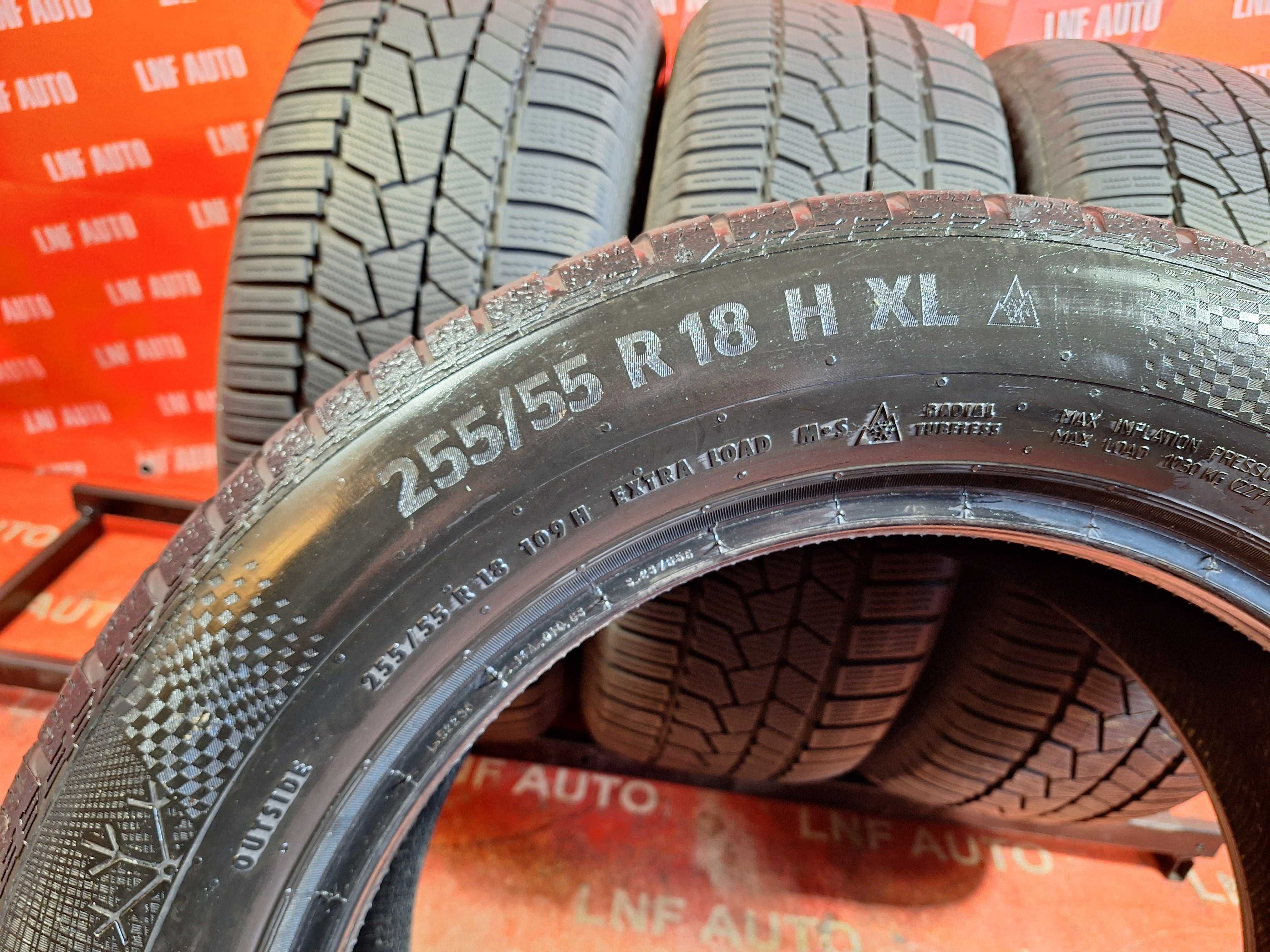 Anvelope de IARNA - 255/55/18 - Continental - 7.36 MM - DOT 2021 RFT !