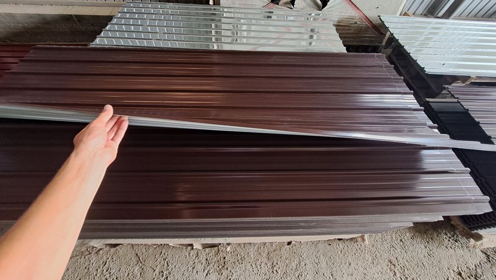 Tabla pentru acoperis diferite culori și grosimi 0,2 0,25 0,3 0,35 0,4