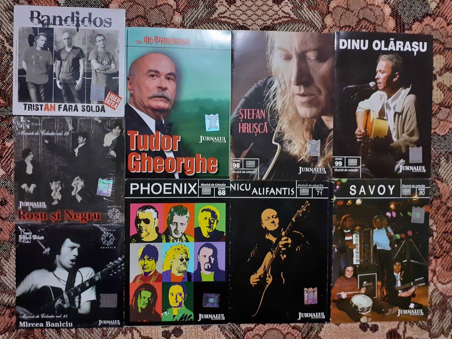 CD-uri originale cu muzică pop, folk, ambientală, simfonică & populară
