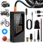 Електрическа въздушна помпа, компресор с батерия 7800 mAh
