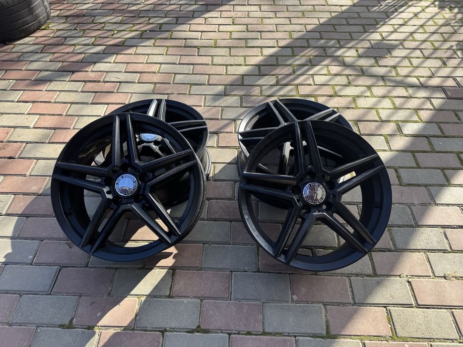 Jante Mercedes 5x112 , R17,originale (se potrivesc si pe Vw)