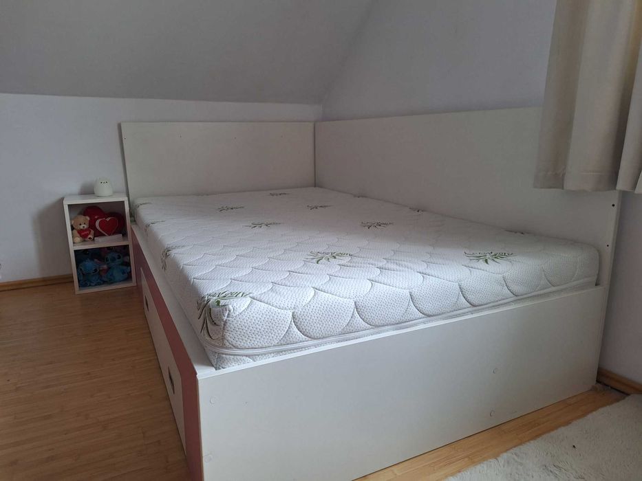 Vand pat potrivit saltea 120*200 cm